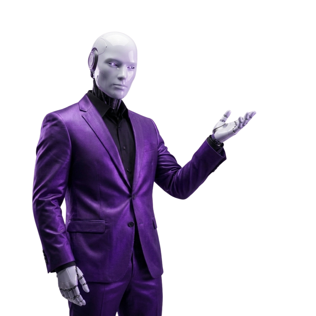 Robot IA Neuralab analizando campañas publicitarias