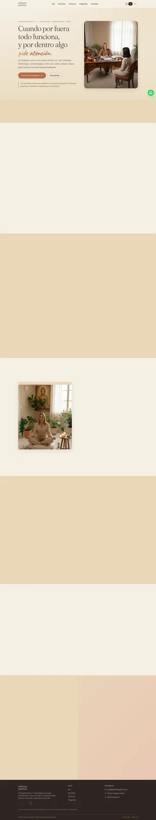 Adriana Puertas Acompañamiento — sitio web