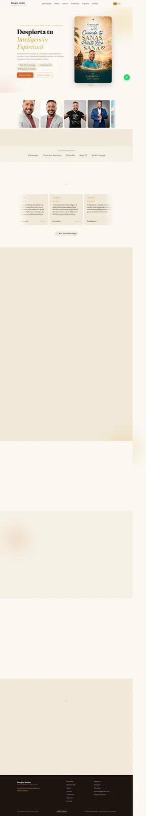 Douglas Healer Coach — sitio web